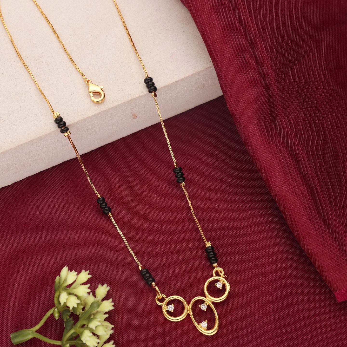 Kavya Gold Plated Mangalsutra