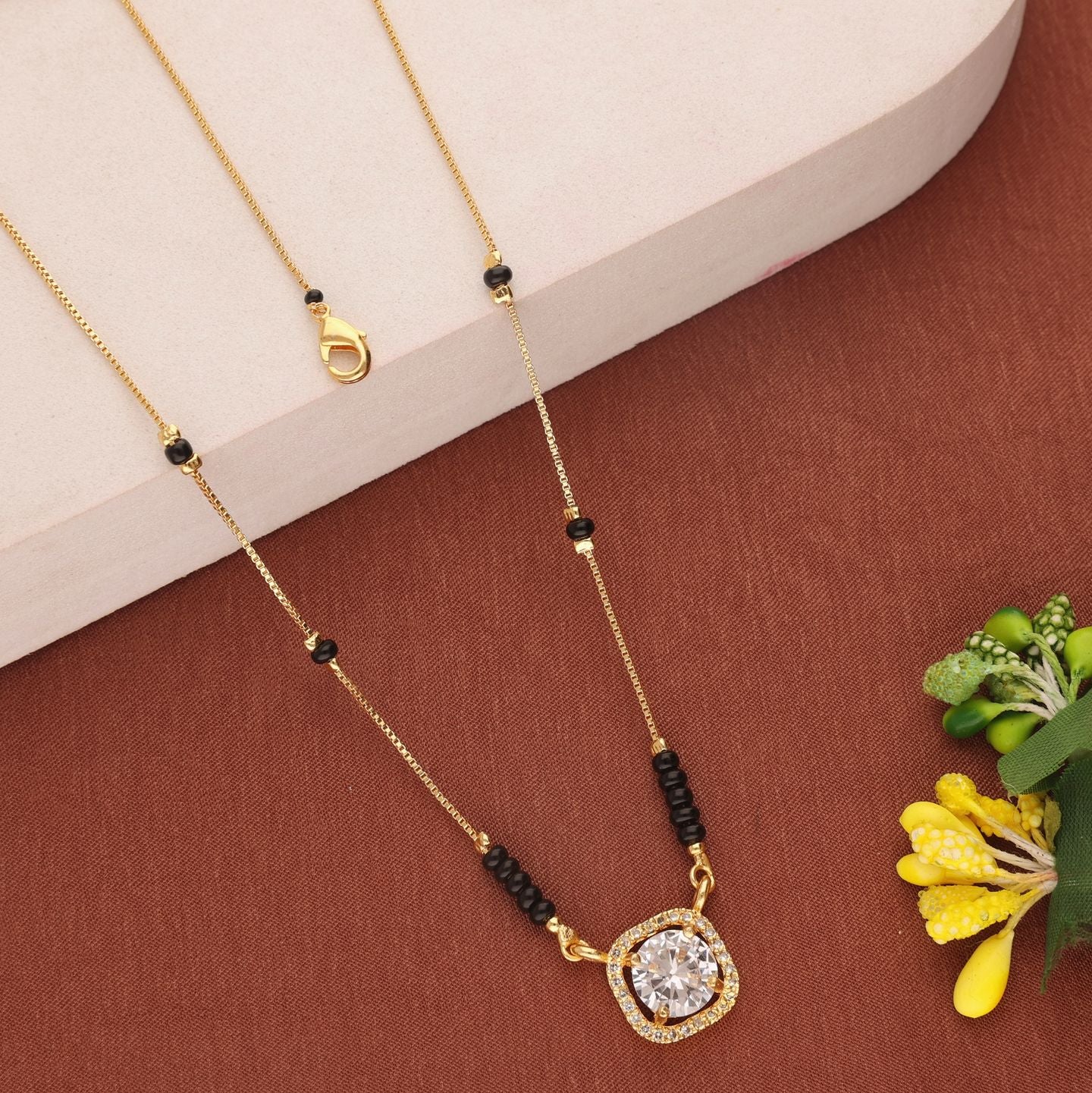 Kaushiki Gold Plated Mangalsutra
