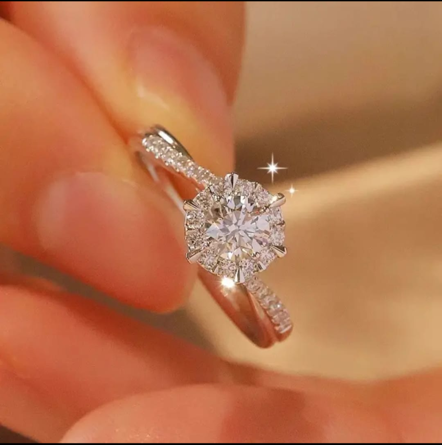 Forever Shine Wave Ring