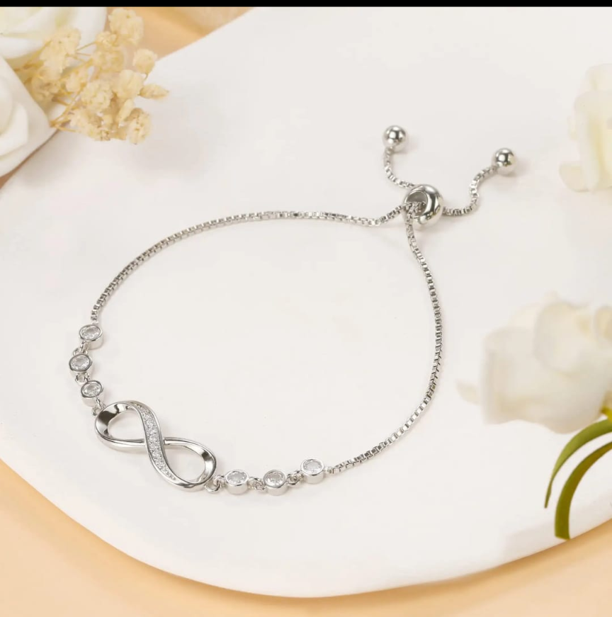 Infinity Love Adjustable Bracelet