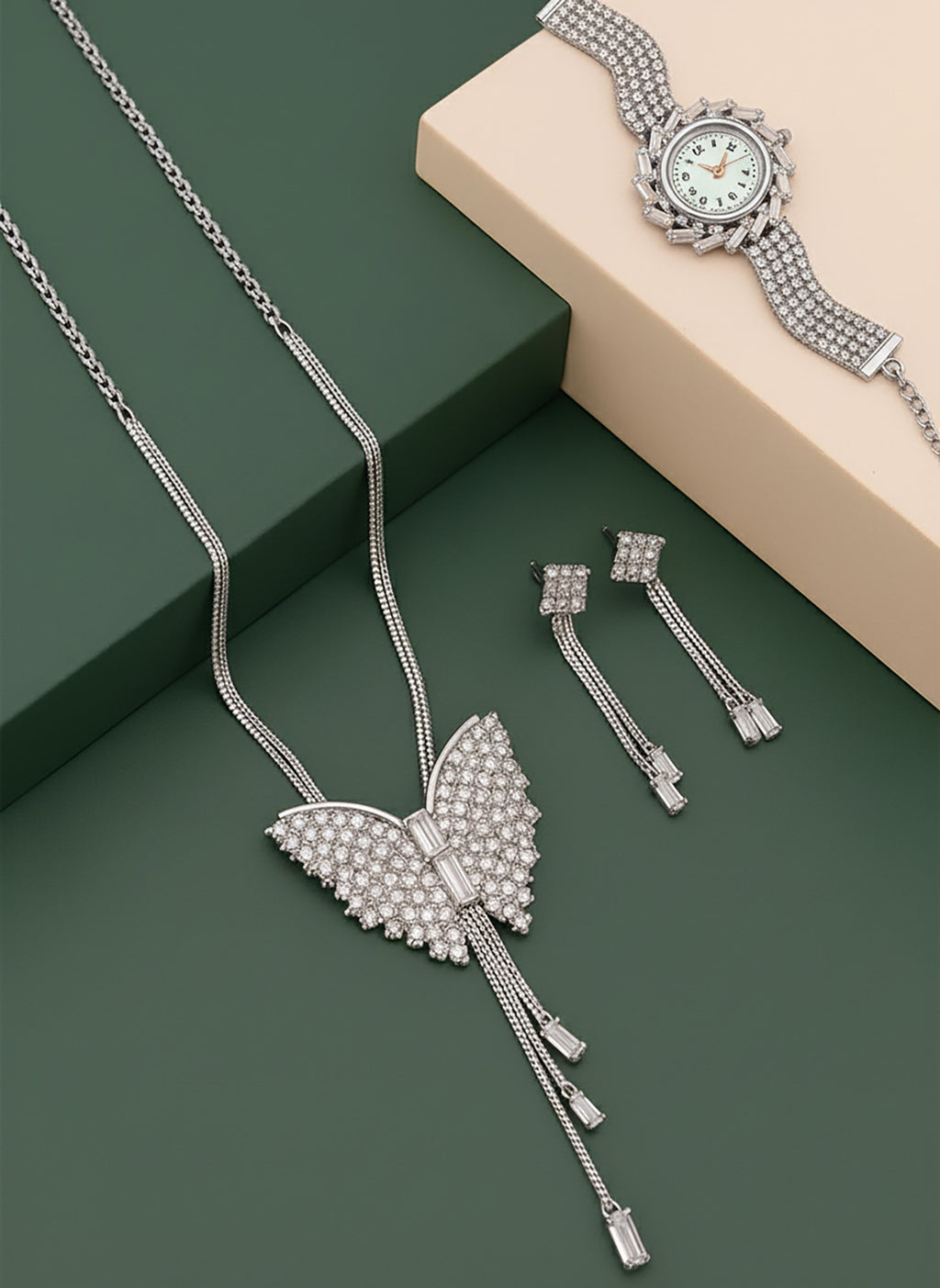 Crystal Butterful Luxe Combo