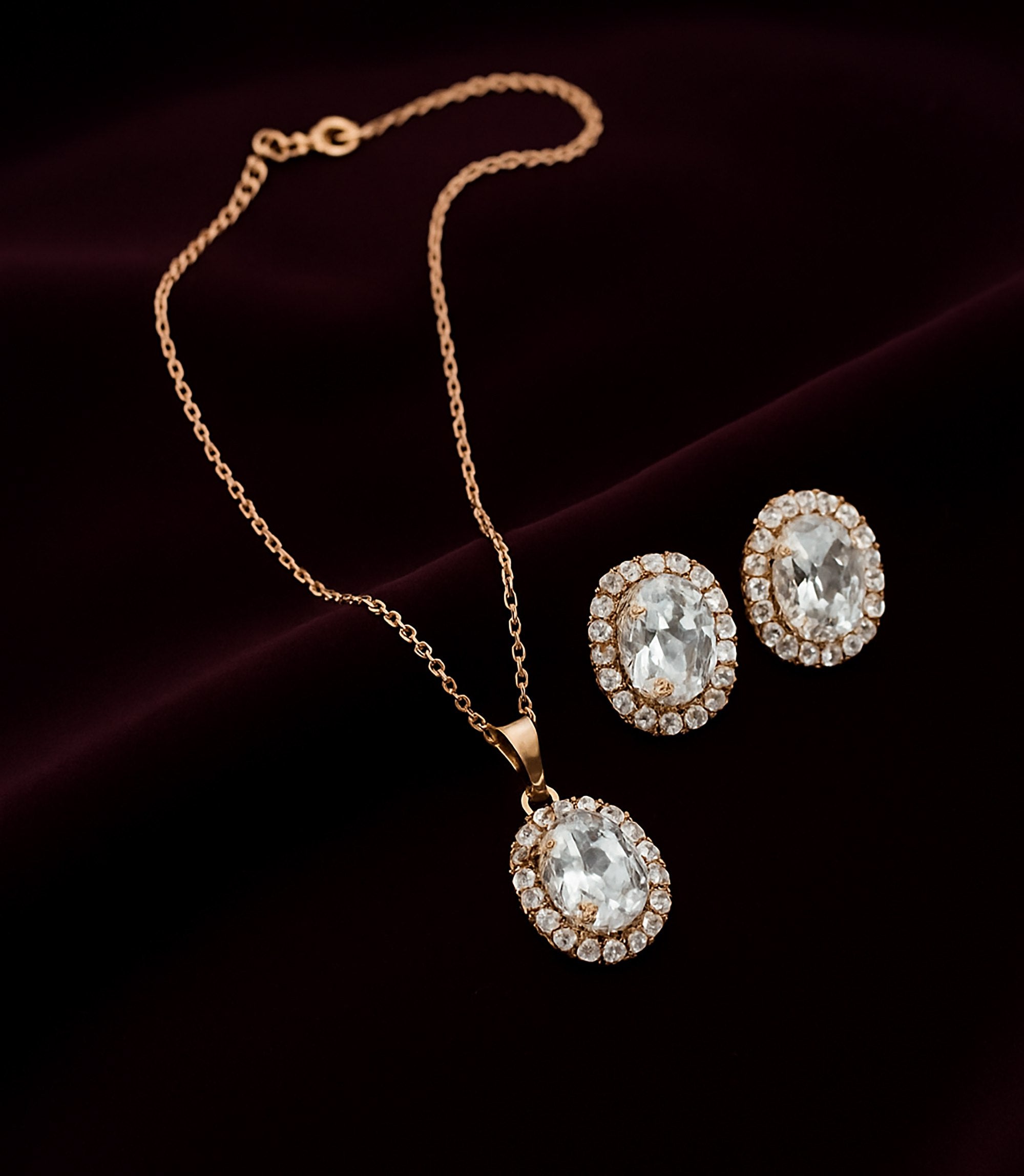 Crystal Royale Necklace And Earring Set