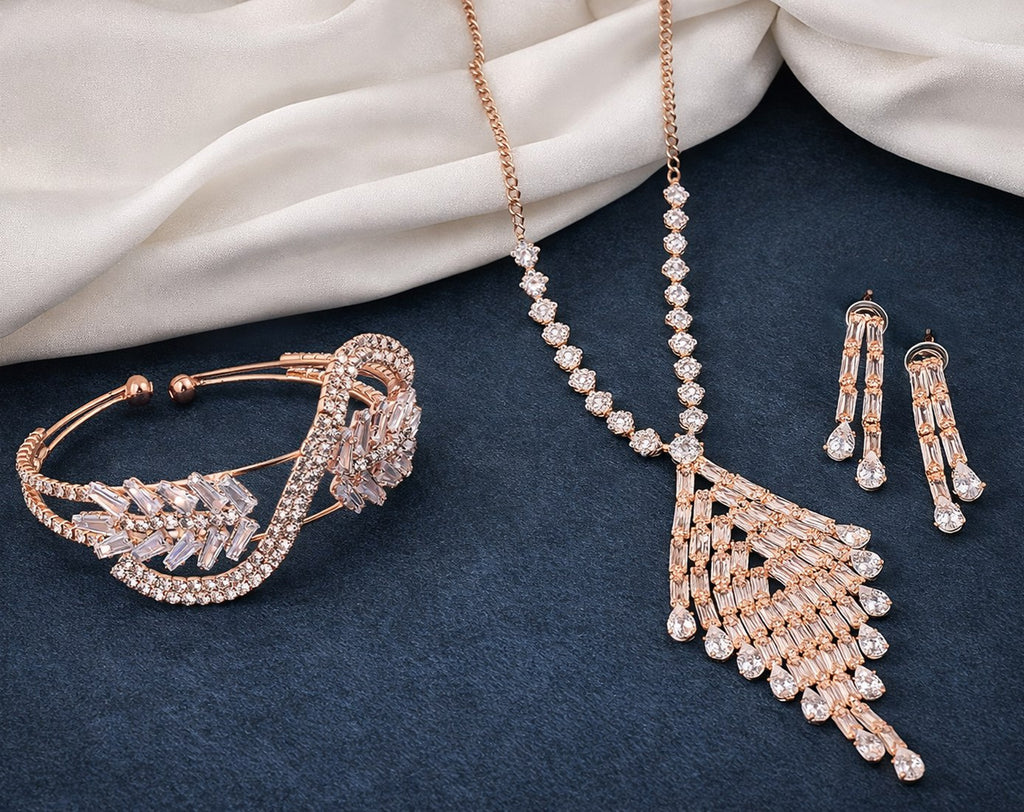 Crystal Cascade Royale Jewellery Set