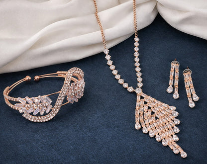 Crystal Cascade Royale Jewellery Set