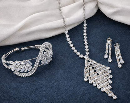 Crystal Cascade Royale Jewellery Set