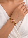 Gold Plated Multi-Bead Bracelets