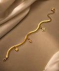 Golden Charm Layer Bracelet